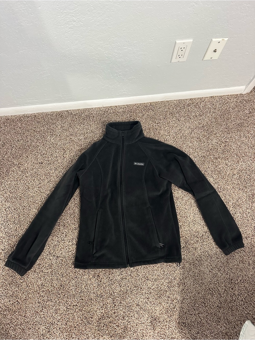 Columbia Black Fleece Full-Zip Jacket